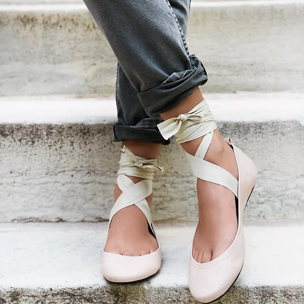 Free People 'Degas' ballet flats